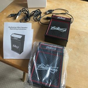 3/$30 - Vintage Budweiser Promo Speakers